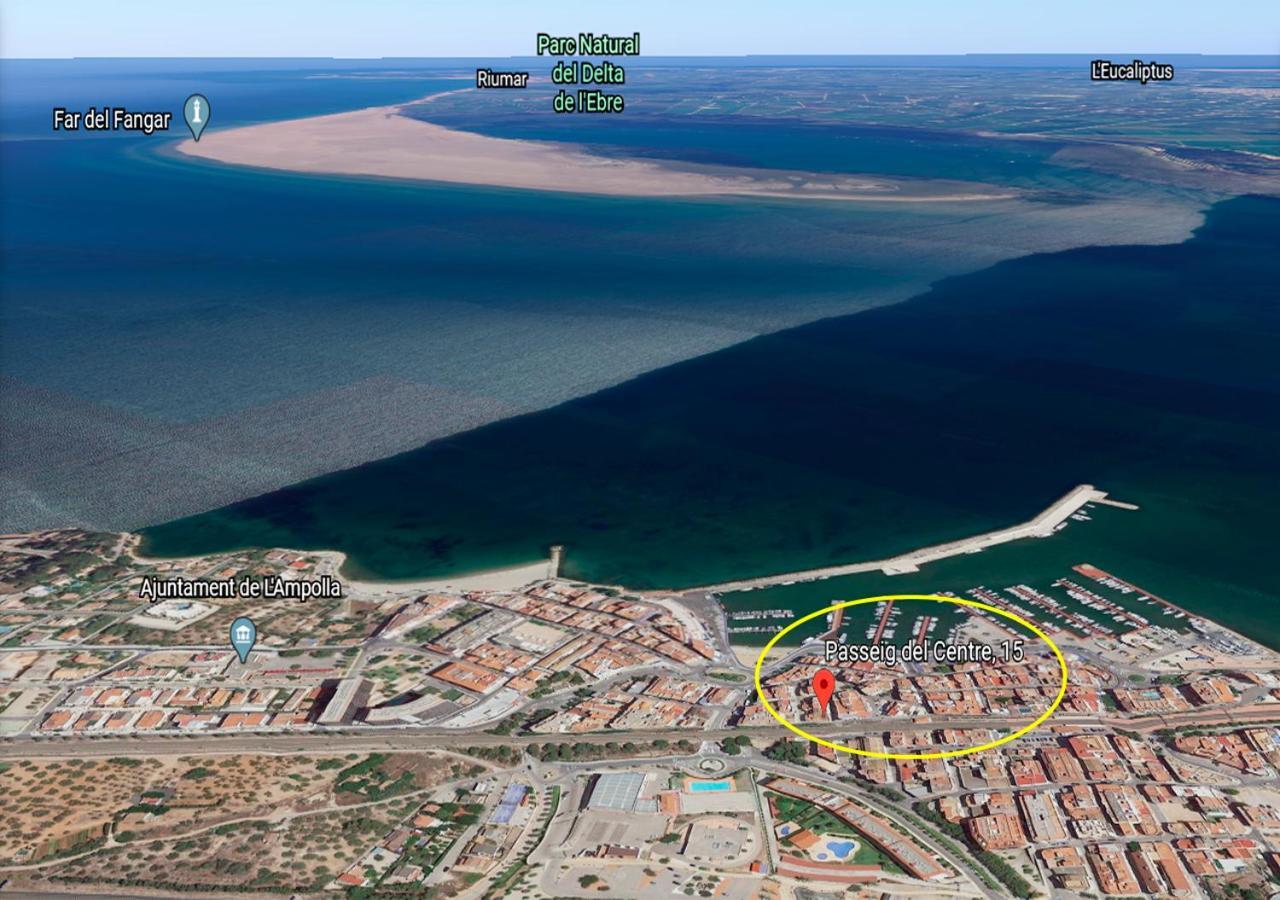 Apt Ideal Para Familias Cerca Del Mar L'Ampolla Extérieur photo
